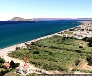 SEARIVER APARTMENT-CH,2 bdr, on the beach,sleeps 6 Platanias Greece