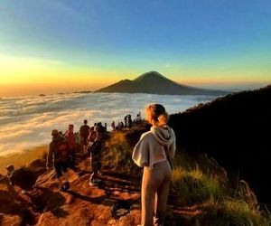 Volcano Lake View Tulamben Indonesia
