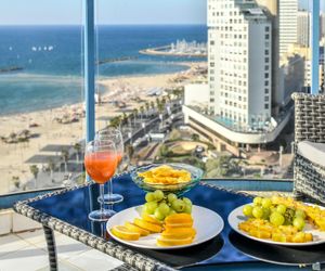 Full Sea View on The Beach w/ Balcony & Parking Tel Aviv Israel