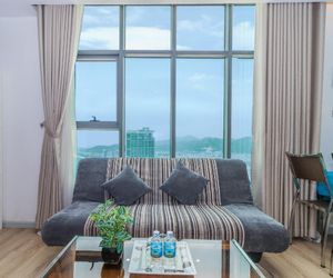 Romantic ocean view apartment at central beach Nha Trang Vietnam