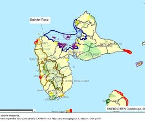 Résidence ambiante créole Sainte-Rose Guadeloupe