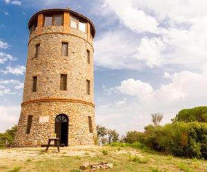 Ancient Tower In Nature Reserve Talamone Italy