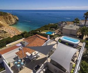 Villa Benagil with stunning views and roof terrace with private heated pool Lagoa Portugal