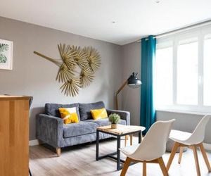 Charmant appartement 4/6 personnes en centre-ville Caen France