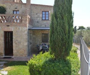House with private garden in the Crete Senesi Asciano Italy