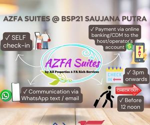 Bandar Saujana Putra BSP 21 AZFA Suite [FREE WiFi] Puchong Malaysia