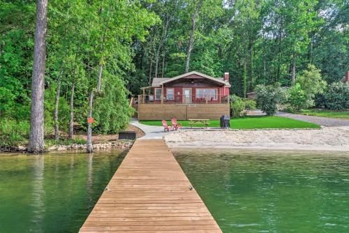 Photo of Waterfront Lake Martin Home with Grill and Beach!