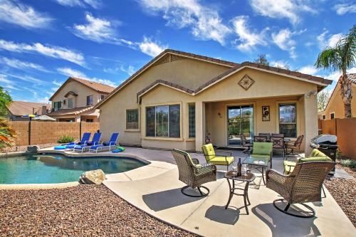 Photo of Queen Creek Home with Private Pool and Golf Course View