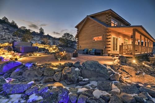 Photo of Peaceful Cabin with Panoramic Mtn Views and Hot Tub!