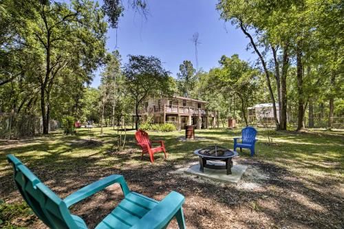 Photo of 1 half Acre OBrien Home with Fire Pit - Near River!