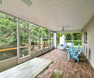 Updated Rustic Yankeetown Home w/Lanai, Canal Dock Crystal River United States