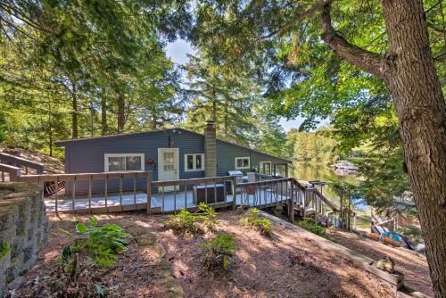 Photo of Waterfront Weare Cottage with Fire Pit and Kayaks
