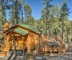 Secluded ‘The Lincoln Cabin’ w/Hot Tub & 3 Decks! Ruidoso United States