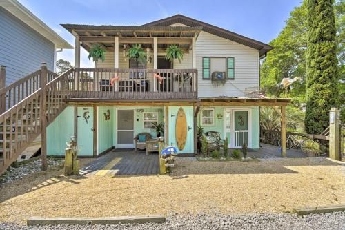 Photo of Nautical Ocean Isle Beach Cottage with Outdoor Space!