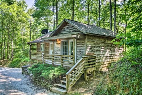 Photo of Cozy Robbinsville Cabin with Deck and Forest Views!