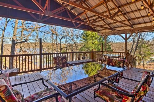 Photo of Waterfront House with Private Dock on Lake Eufaula!