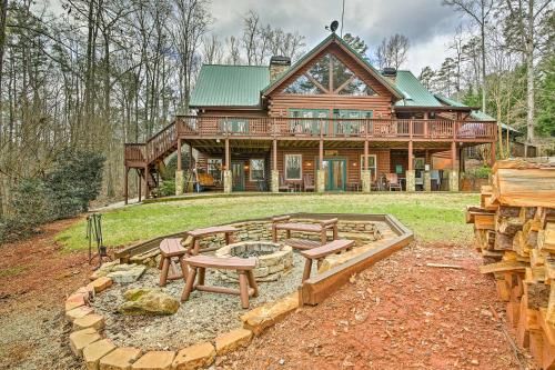 Photo of Luxury Lake Hartwell Villa with Dock, Theater and Hot Tub