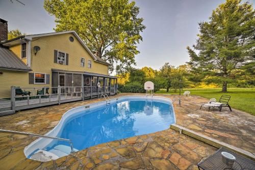 Photo of Dayton Home with Pool, Porch and Deck on 37 Acres!