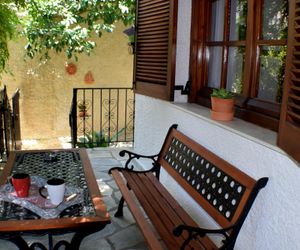 House inside garden Volos Greece