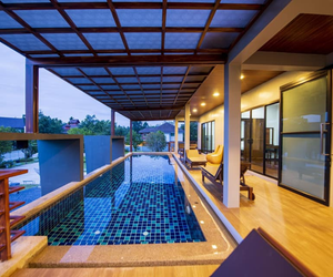 Private Pool villa & Green view Krabi City Thailand