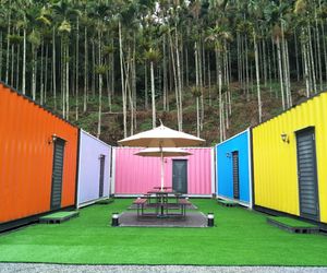 Colorful Container House Yuchih Township Taiwan