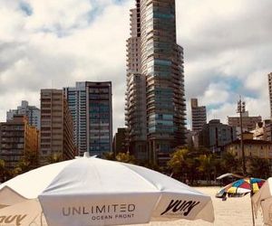 Unlimited - Frente ao Mar. Apt todo mobiliado. Santos Brazil