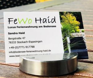 Ferienwohnung Haid Bodensee, Umgebung Bodman-Ludwigshafen, Radolfzell, Überlingen, Luxus FeWo Haid Stockach Germany