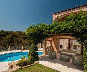 Sea view villa with private pool Abbiadori Italy