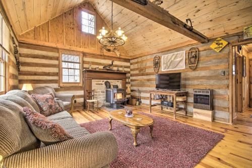 Photo of Scenic Cabin with Deck and Fire Pit - Near Hiking!