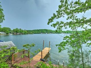 Hotel pic Quiet Cabin on Glen Lake with Boat Dock and Deck!