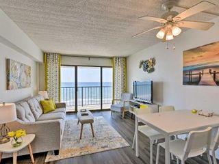 Фото отеля Bright Beach Condo with Ocean View and Balcony!