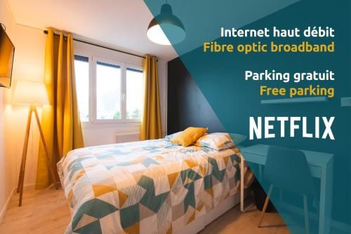 Les chambres du Vercors – Parking Free Fibre Netflix