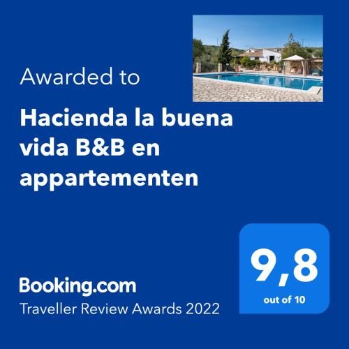 Hacienda la buena vida B&B en appartementen