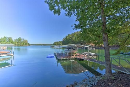 Photo of Serene Lakefront Retreat with Dock and Game Room!