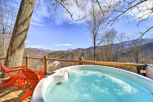 Photo of Romantic Canton Retreat with Deck and Mtn Views!