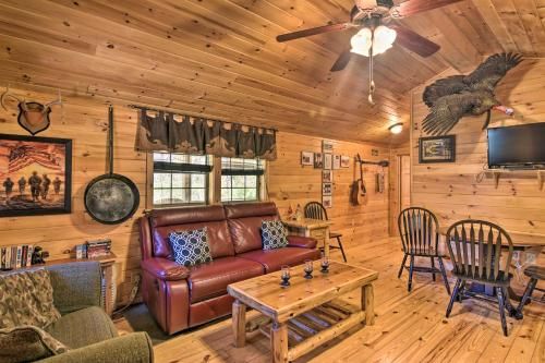 Photo of Pet-Friendly Semper Fi Cabin with Fire Pit!