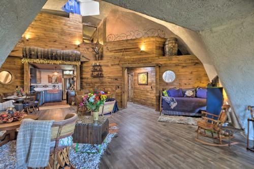Photo of 'Hobbit House' with Fire Pit about 16 Mi to U of A!