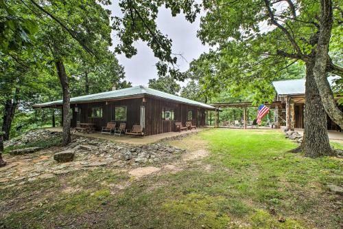 Photo of Pine Lodge Cabin on 450 Acres in Ozark Mountains