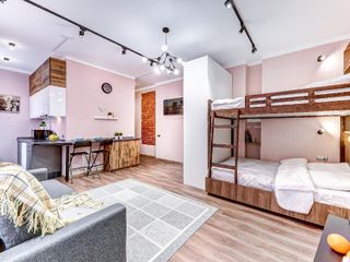 Апартаменты-студио (34 кв. м) с 1 ванной(-ыми) комнатой(-ами) в районе Центральный район