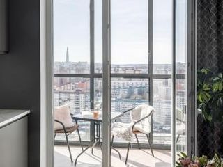 Sunset view spb Видовая квартира с большои лоджиеи