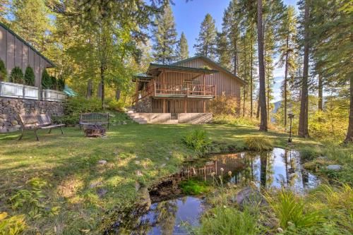 Photo of Secluded Forest Cabin with Whitefish Lake Views