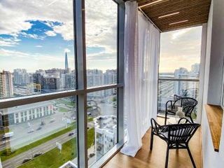 Whiteroom - квартира с видом на Лахта-центр