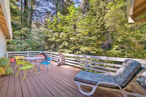 Photo of Riverfront Cottage in Redwoods with Decks and Beach!