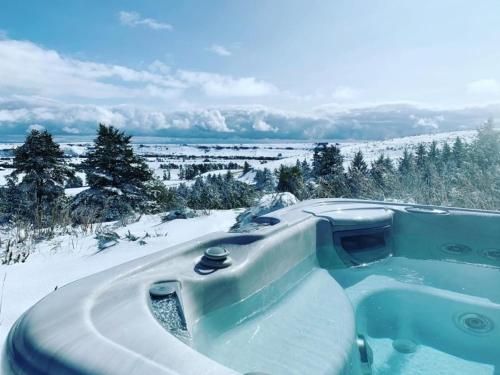 Photo of Dog Friendly Bird's Eye View with Hot Tub by AAA Red Lodge Rentals