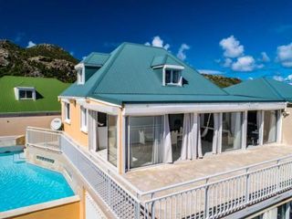 Hotel pic Villa with 2 bedrooms in Saint Barthelemy with wonderful sea view priv