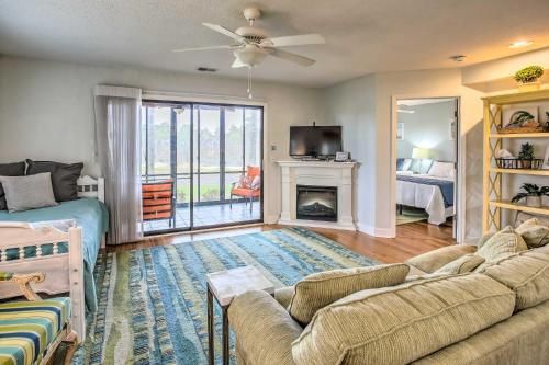 Photo of First-Floor Condo with Porch 2 Miles to Sunset Beach