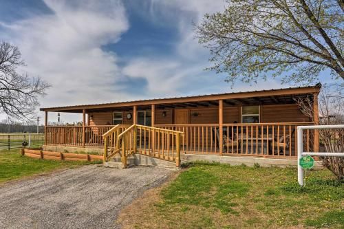 Photo of Bartlesville Cabin with Pool, Hot Tub and Trampoline!