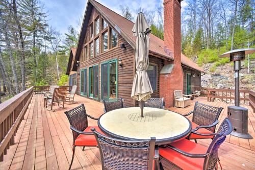 Photo of Adirondack Oasis Lake House with Dock and Deck!