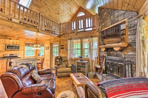 Photo of Cozy Blakely Cabin with Porch and Valley Views!