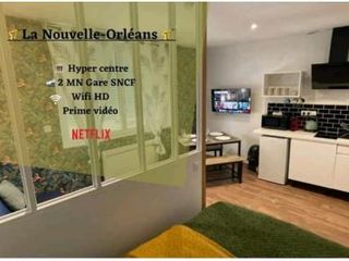 Hotel pic La Nouvelle-Orléans - hyper-centre- 2mn SNCF - Wi-Fi Netflix gratuit